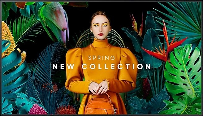 Samsung QH55C – Signage-Display, 55", Ultra HD 4K, 700 cd/m², 24/7