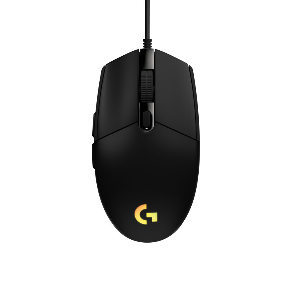 Logitech G G203 – Gaming-Maus – Kabelgebunden (USB‑A), 8000 DPI, RGB-Beleuchtung, Schwarz