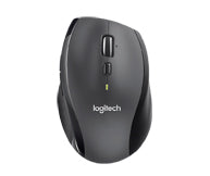 Logitech M705 Maus – kabellos, Bluetooth + 2,4 GHz, Batterieladeanzeige, Anthrazit