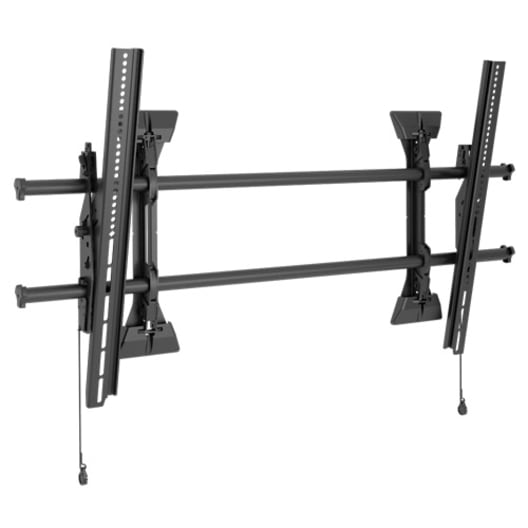 Chief Fusion XTM1U – Wandhalterung, neigbar, für 55–82", VESA 100×100, bis 114 kg, höhenverstellbar, schwarz