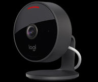 Logitech Circle View Sicherheitskamera – 1080p, Reichweite 5 m, IP64, Graphit