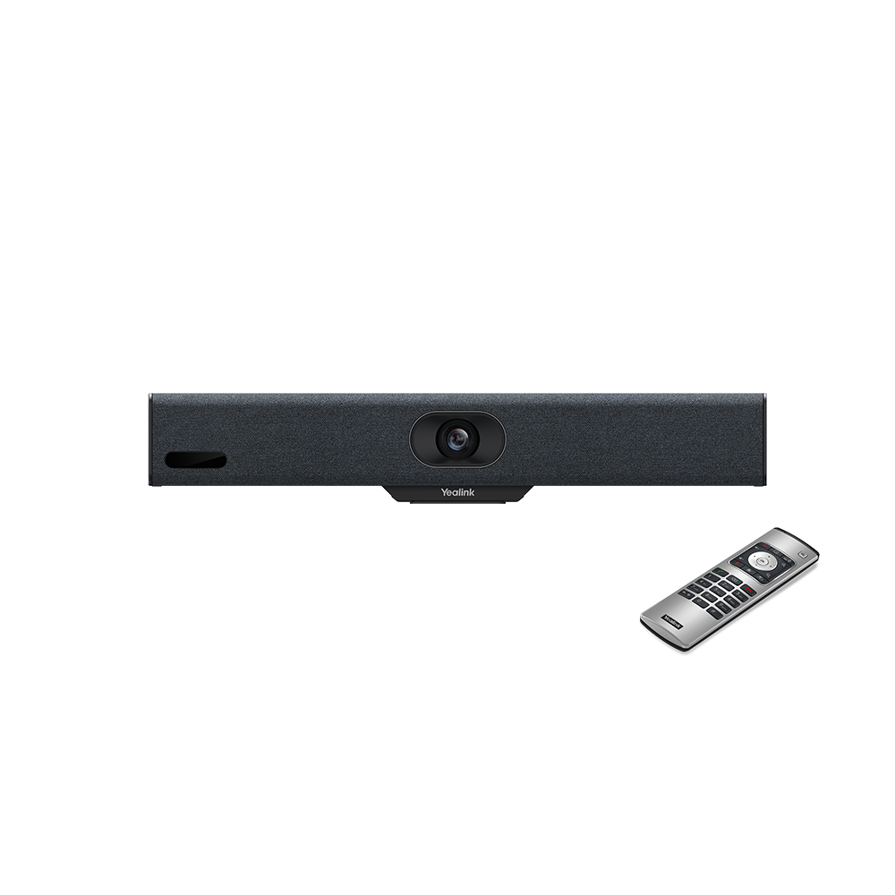 Yealink A10 MeetingBar Android – Videobar – 4K, Sichtfeld 120°, Auto Framing, für Teams/Meet