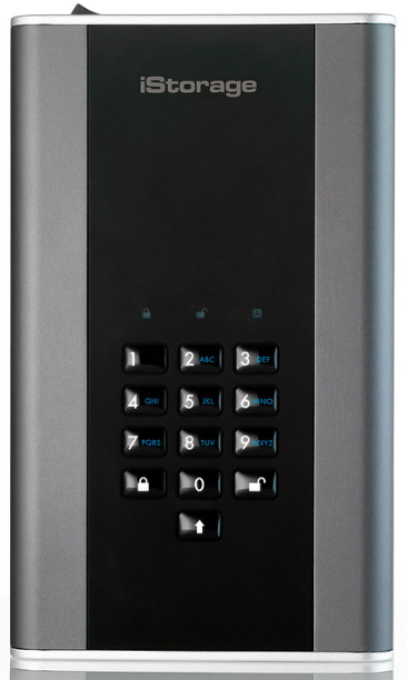 iStorage diskAshur DT2 – 2 TB HDD, USB 3.2 Gen 1