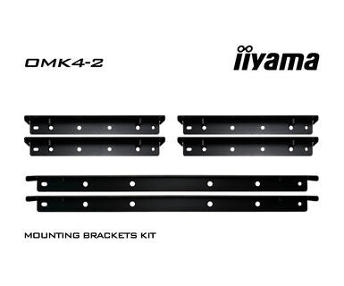 iiyama OMK4-2 – VESA-Adapterplatte – Schwarz – für ProLite TF5539UHSC-B1AG