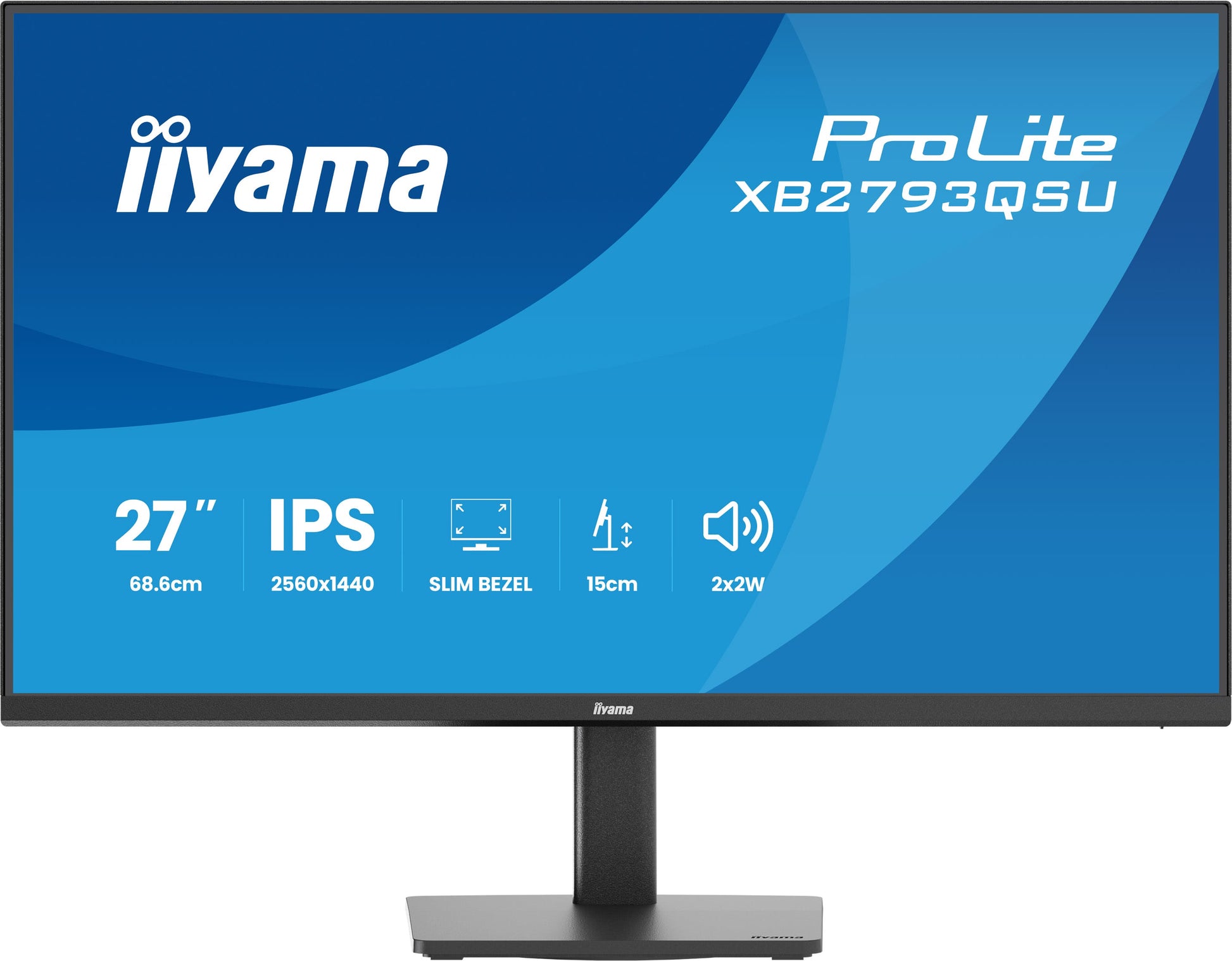 iiyama XB2793QSU-B1 – 27", 2560 × 1440 (WQHD), IPS