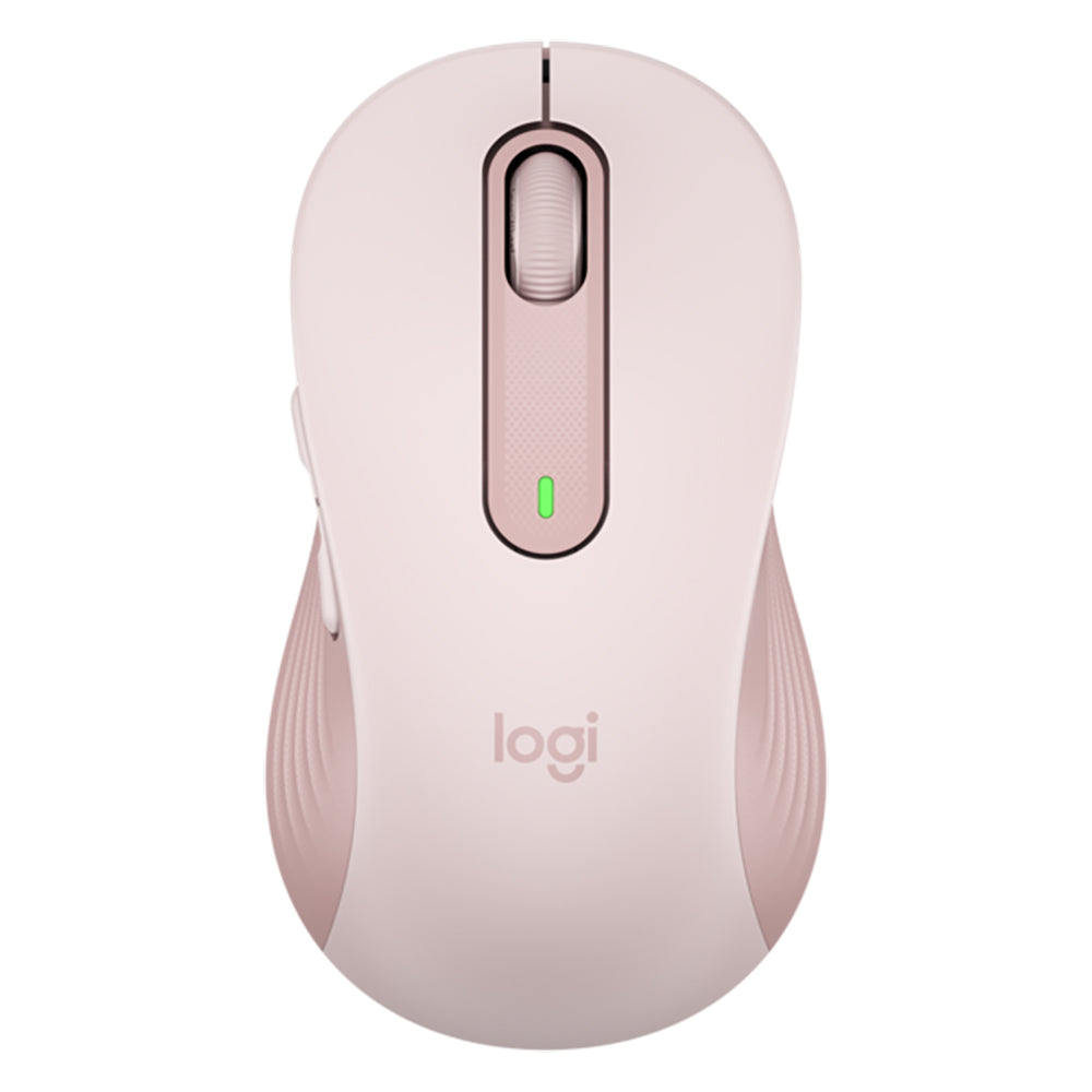 Logitech M650 Maus – kabellos, für Rechtshänder, Handflächengrösse M, Rosa