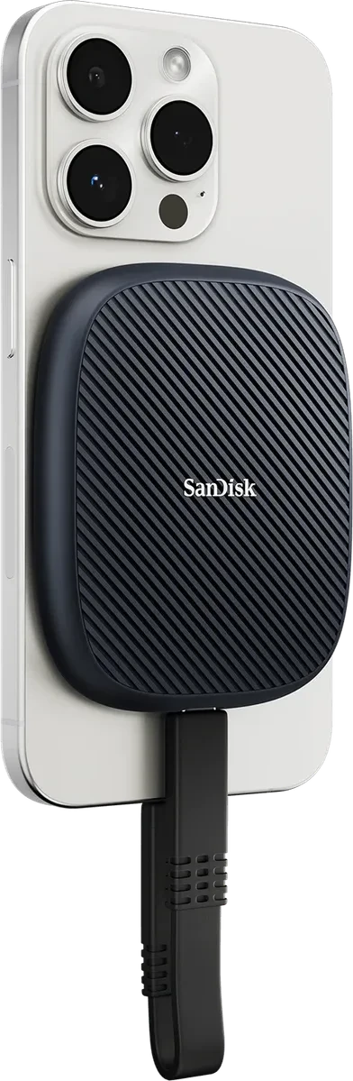 SanDisk Amber 1 TB – Externe SSD, für USB‑C (USB 3.2)