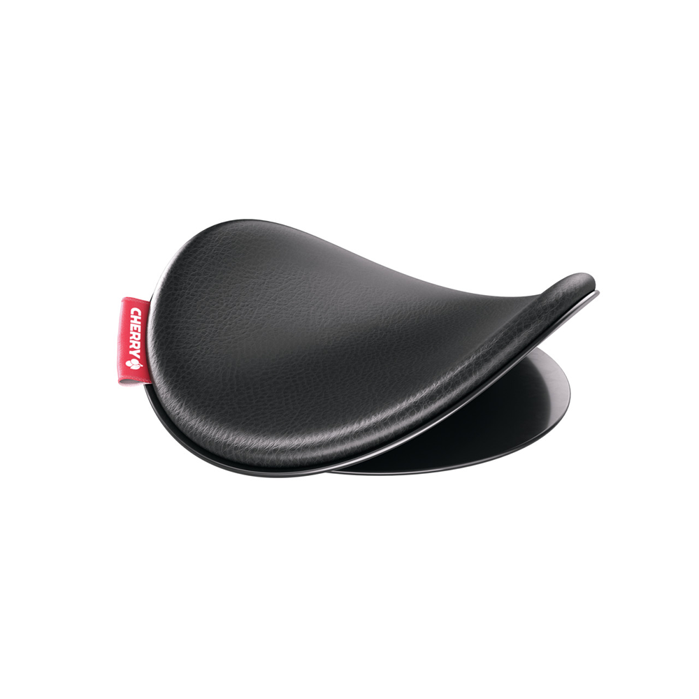CHERRY Mausmatte mit Handgelenkauflage – SLIDEPAD ERGO – abwaschbar – schwarz