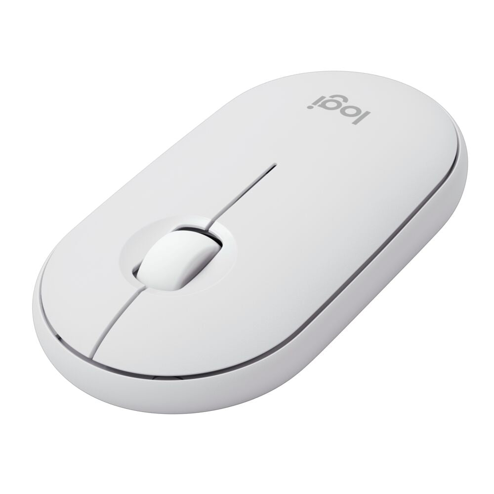 Logitech Pebble Mouse 2 M350S Maus – Weiss