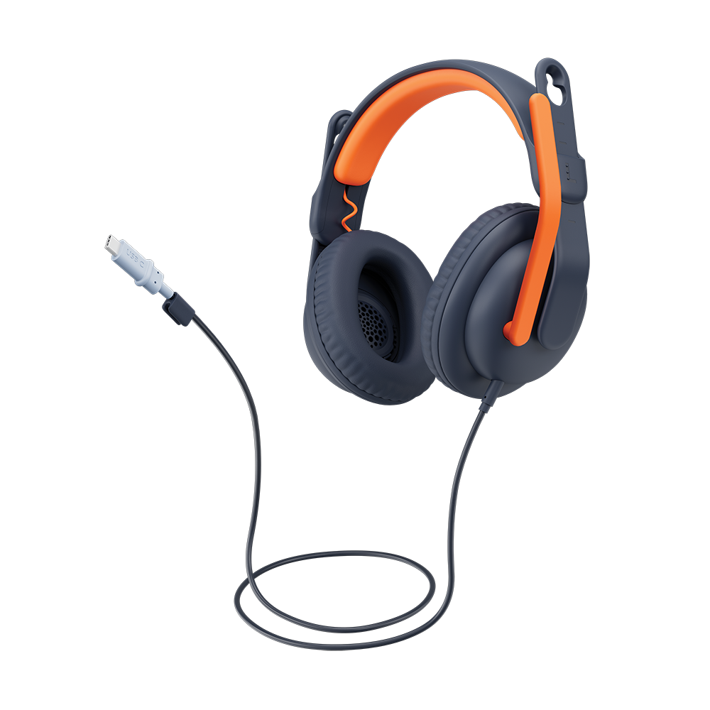 Logitech Zone Learn WW-9006 – Over-Ear Kopfhörer – USB-C – Blau