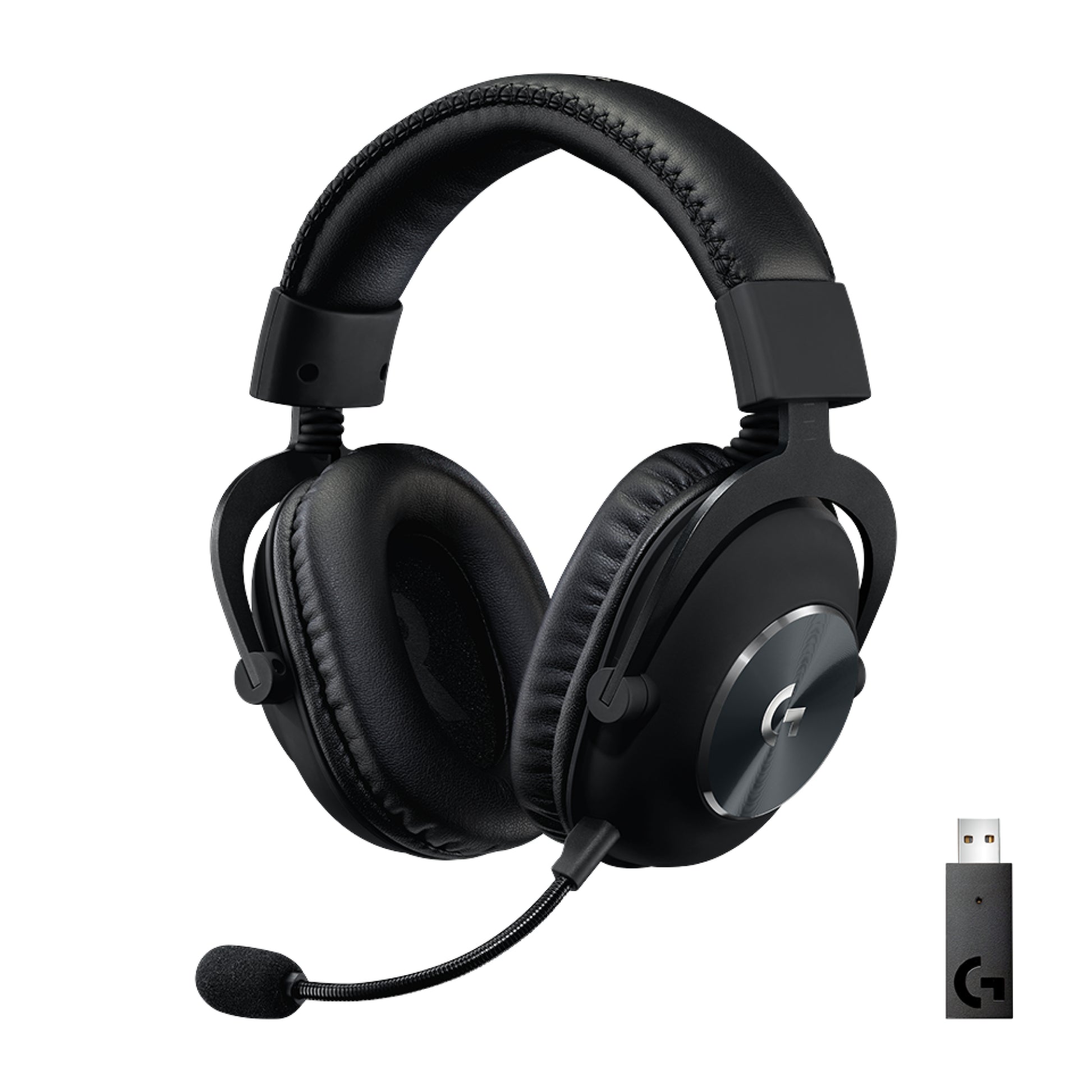 Logitech G PRO X Wireless Gaming-Headset – Over-Ear, Kabellos (LIGHTSPEED), 3,5 mm Klinke, Schwarz