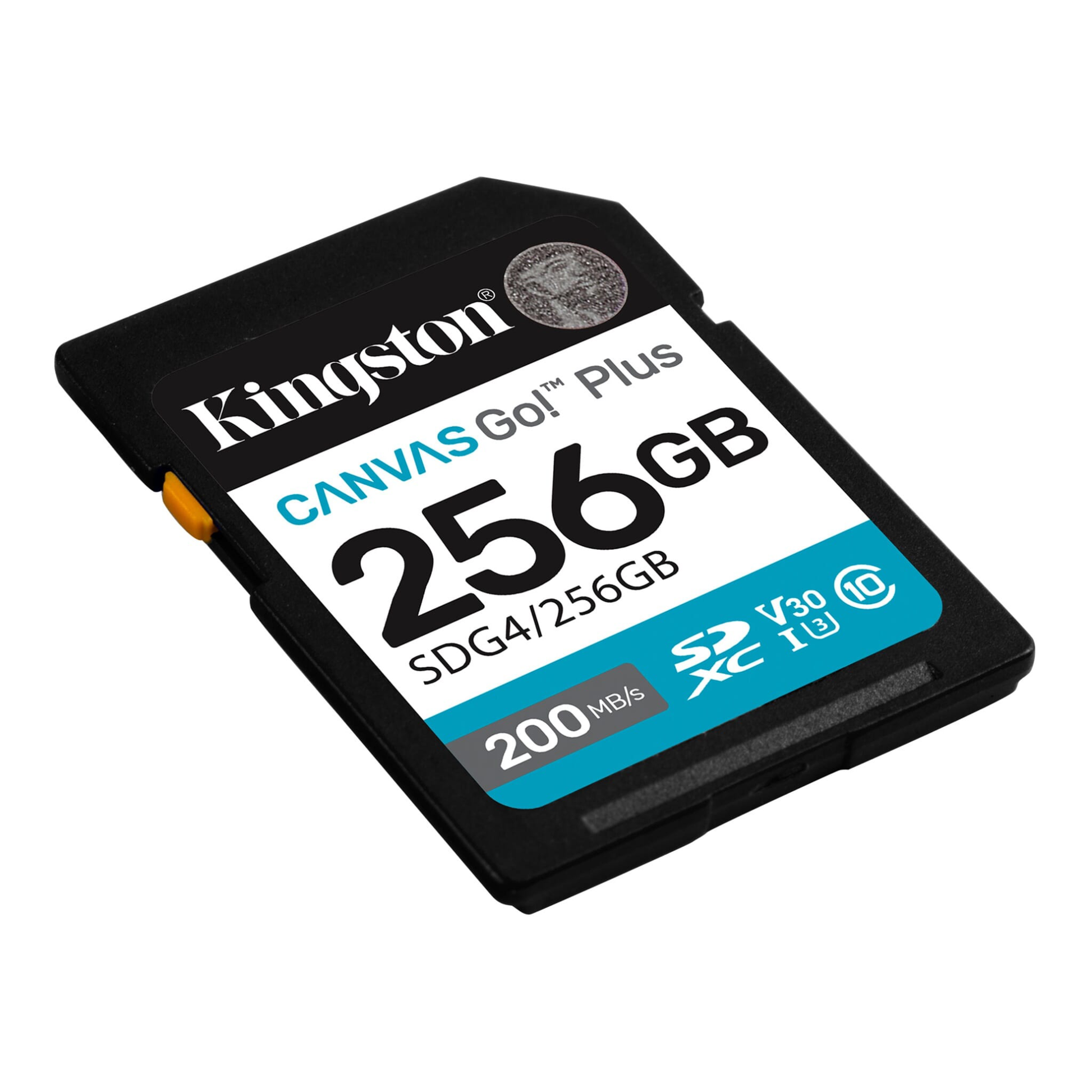 Kingston Technology Kingston Canvas Go Plus 200R Gen4 Speichergerät – 256 GB, SDXC UHS-I, Klasse 10 U3 V30 200 MB/s