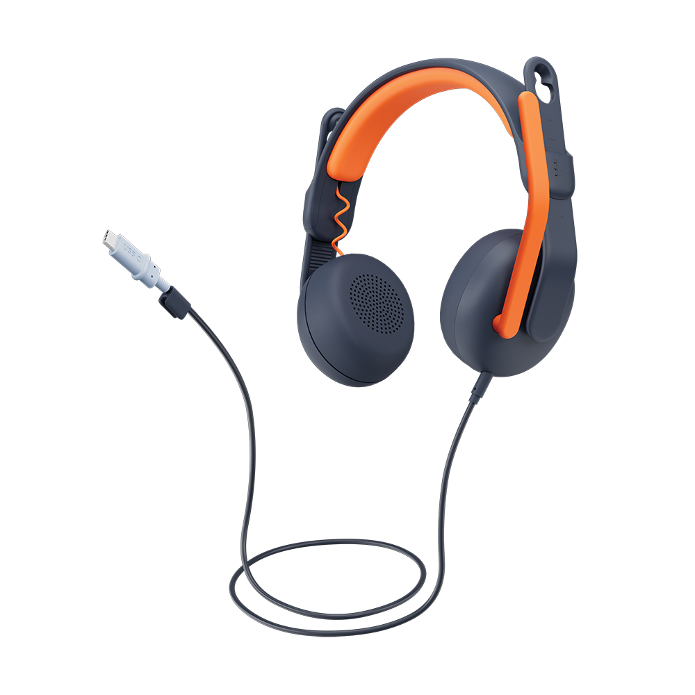 Logitech Zone Learn WW-9006 – On-Ear Kopfhörer – USB-C – Blau