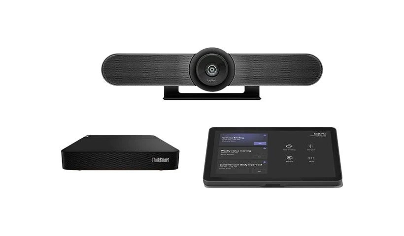Logitech Tap Small Room (Lenovo Core Gen2, MeetUp2) – Videokonferenzsystem – für Microsoft Teams Rooms (MTR)