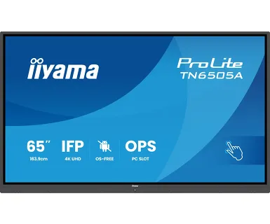 iiyama TN6505A-B1AG – 65" 4K Ultra HD Signage-Display, 450 cd/m²