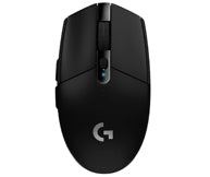 Logitech G G305 LIGHTSPEED – Gaming-Maus – Kabellos (2,4 GHz), 12000 DPI, RGB-Beleuchtung, rechts, Schwarz