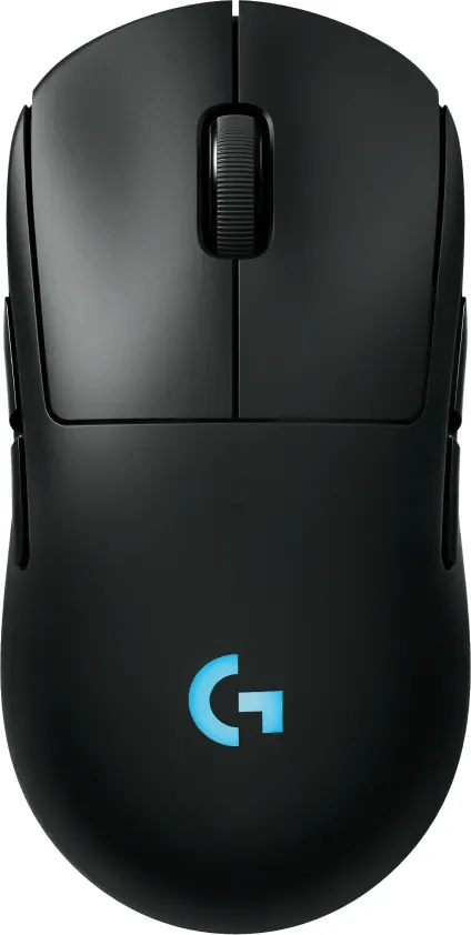 Logitech G PRO 2 Lightspeed – Gaming-Maus – Kabellos (2,4 GHz), 32000 DPI, beidhändig, Schwarz