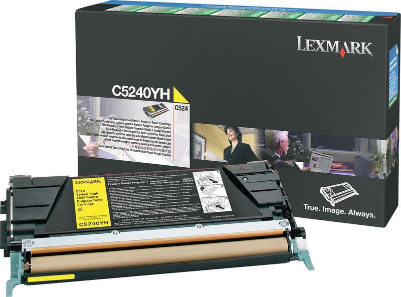 Lexmark Toner – gelb, 5000 Seiten