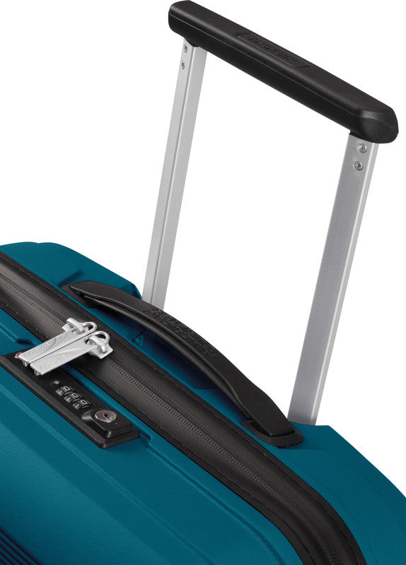 American Tourister Trolley Airconic – 101 l, Hartschale, 4 Doppelrollen, mit TSA, Petrol, 49 × 77 × 31 cm