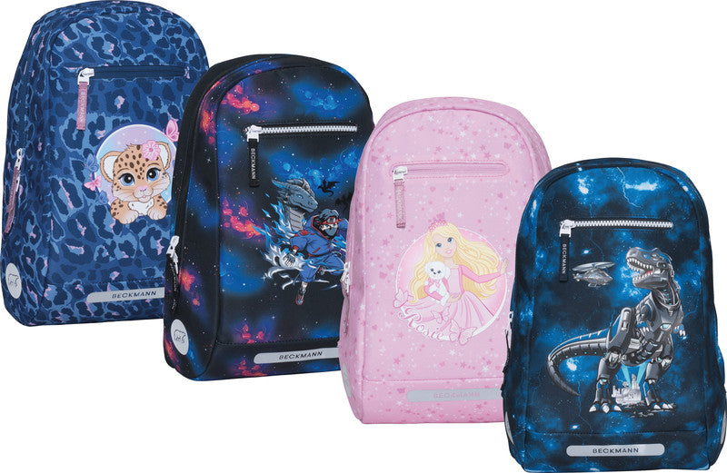 Beckmann Classic – Sportrucksack – 12 l, mehrfarbig, Space Mission, reflektierend