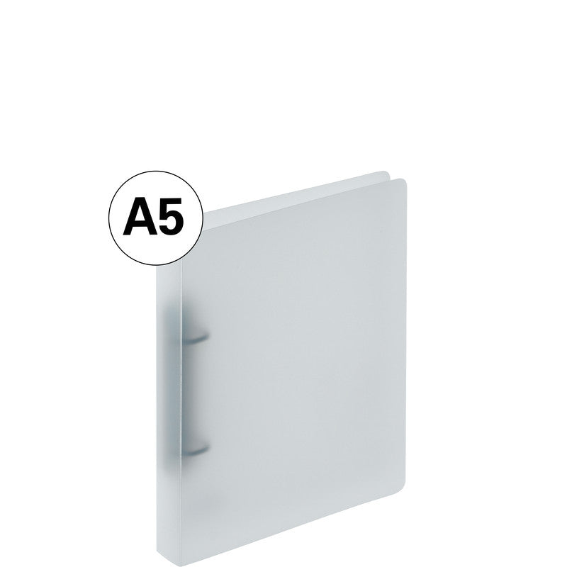 Kolma Zeigebuch Easy – A5 Hochformat – 2-Ring Bügelmechanik, Ø 16 mm, Rücken 30 mm – Transparent, Recyclingfähig
