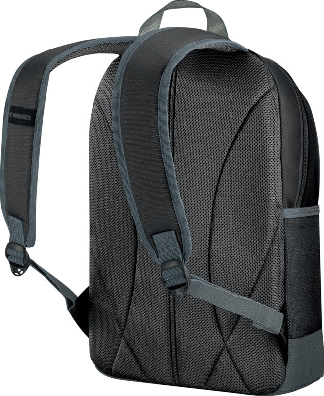 Wenger/SwissGear Wenger Tyon – Notebook-Rucksack – für 15,6"-Notebook, 23 l, rPET, schwarz
