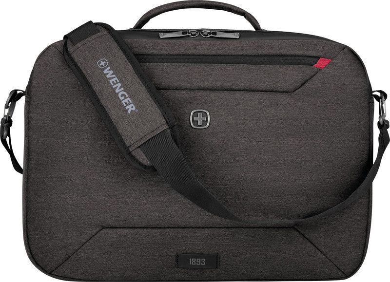 Wenger/SwissGear Wenger MX Commute Notebook-Tasche – für Notebooks bis 16", 20 l, Aufsteckfunktion, Polyester, grau