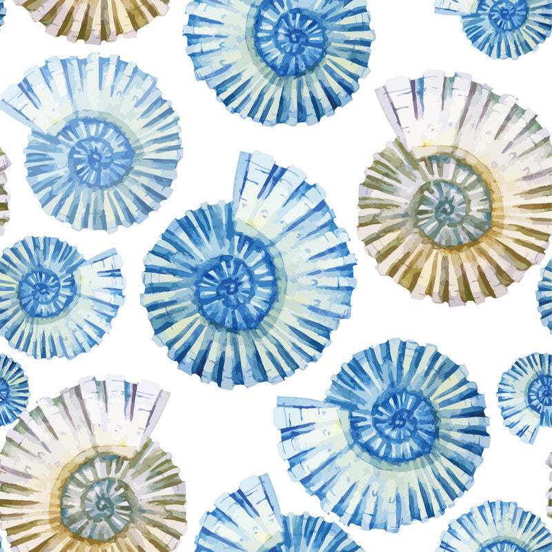 Fasana Servietten Ocean Shells – 33 × 33 cm – 3-lagig, Tissue – 20 Stk., FSC