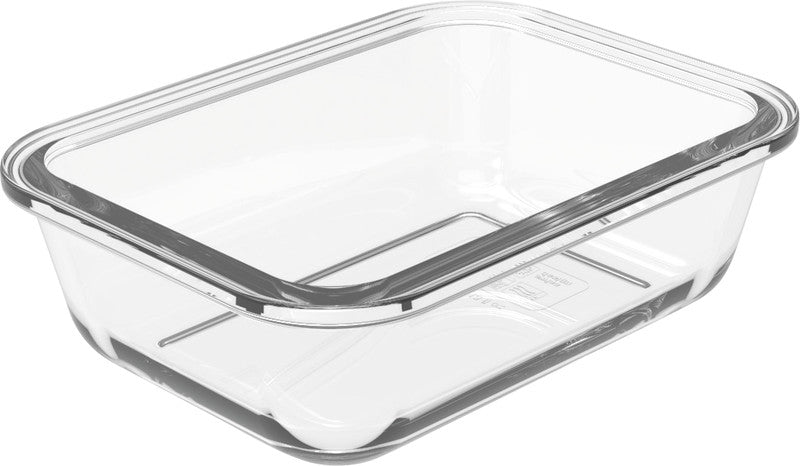 Rotho Pagamalu Choose & Mix Glasbehälter – 0,38 l, Borosilikatglas, Transparent, Spülmaschinenfest