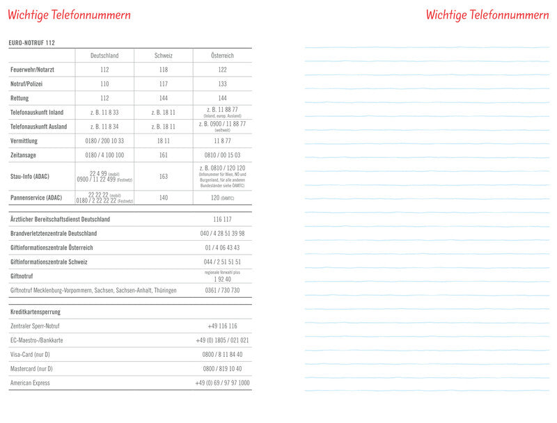 Heye Helme Heine Agenda – 1 Woche/2 Seiten, Spiralbindung, A5, 2026, FSC