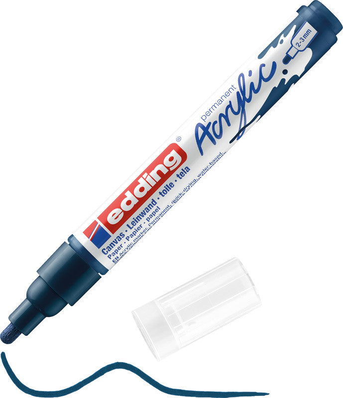 Edding Acrylmarker für Permanent-Marker – Nachtblau