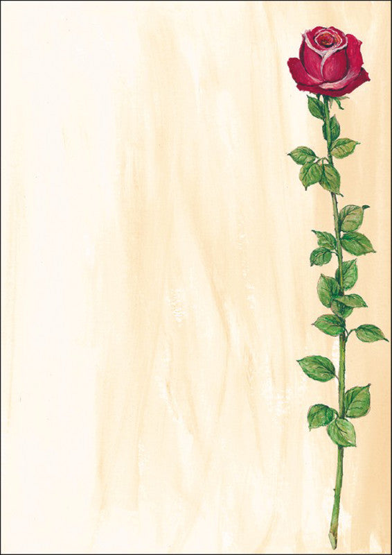 Sigel Designpapier Rose Bloom – A4, 90 g/m², 25 Blatt
