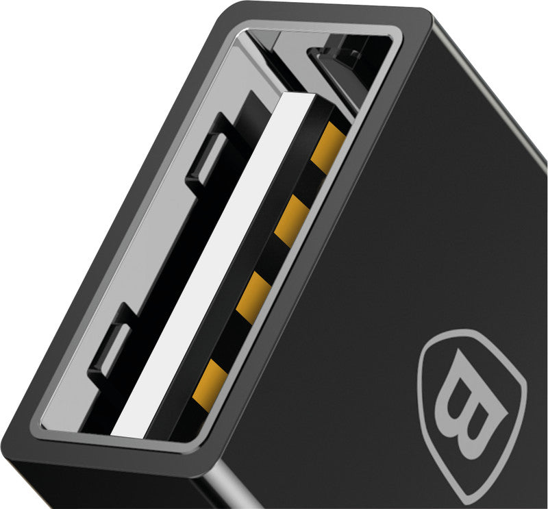 Baseus USB-C (Stecker) auf USB-A (Buchse) Adapter, USB 2.0, für Smartphone/Tablet