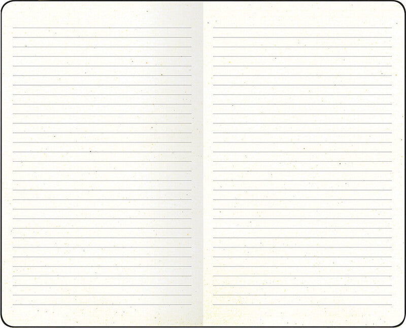 Flexbook Notizbuch – 130 × 210 mm – 192 Seiten – 100 g/m² – gebunden, Gummiband, abgerundete Ecken, grün