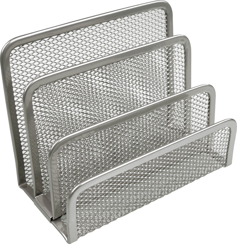 Helit Briefständer – Stahl, Silber, 140 × 105 mm