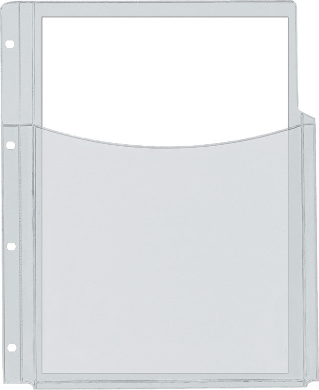 Kolma Sichtmappe A4 – Transparent, Kunststoff, Glänzend, 180 µm, 5er-Pack, 100% Rezyklierbar