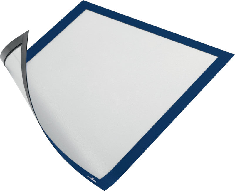 Durable Magnetrahmen – A4 – Dunkelblau – 5er-Pack