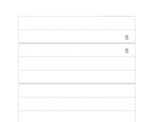 Ingold-biwa Notizbuch-Einlagen A4, liniert 5 mm, mit Rand, 2-fach gelocht, 90 g/m² – 500 Blatt