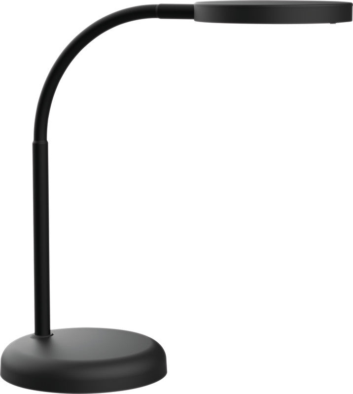 MAUL LED-Tischleuchte – drehbar, neigbar – 3000 K – 480 lm 7 W – schwarz