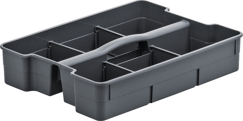 Rotho Organizer Evo – Kunststoff, Anthrazit, 32,9 × 25,0 × 6,5 cm