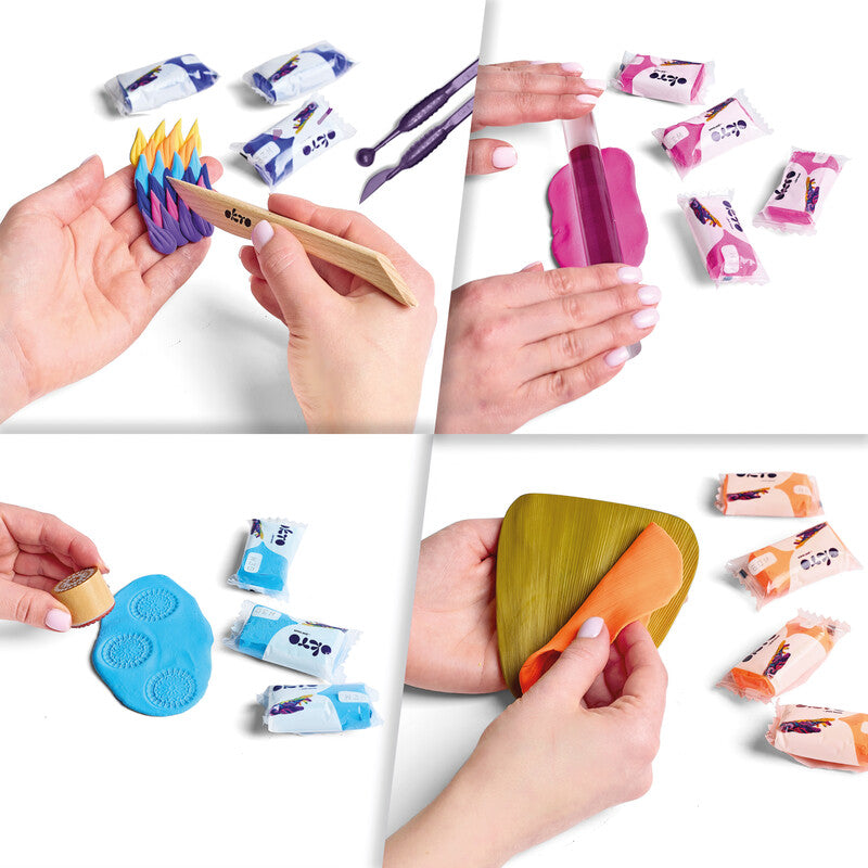 Okto Sensory Art – Modelliermasse-Set – ab 14 Jahren – 30 Modelliermassen 6 g