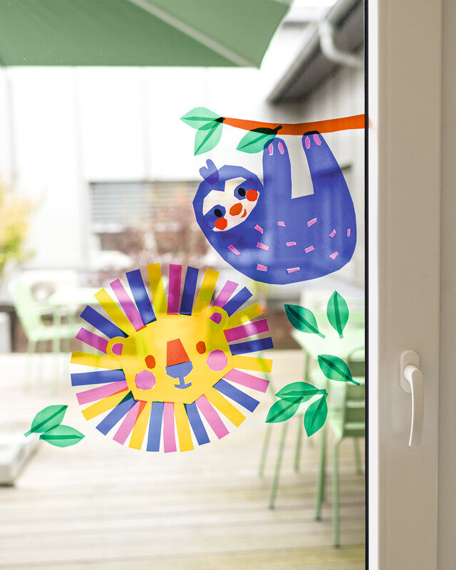 Folia Fensterfolien glatt – sortiert – 23,0 × 33,0 cm