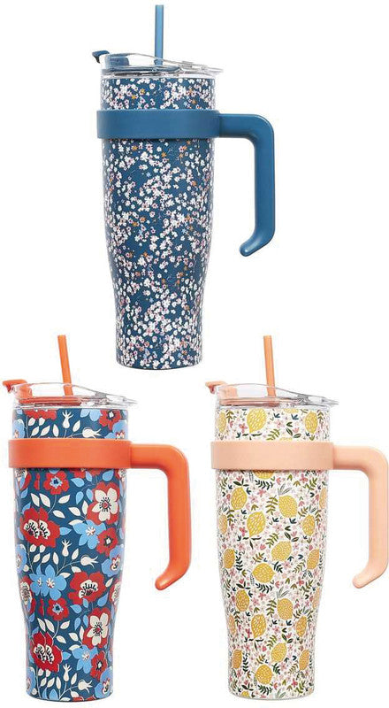 Thermobecher 1,2 l – doppelwandig, Schraubdeckel, Edelstahl