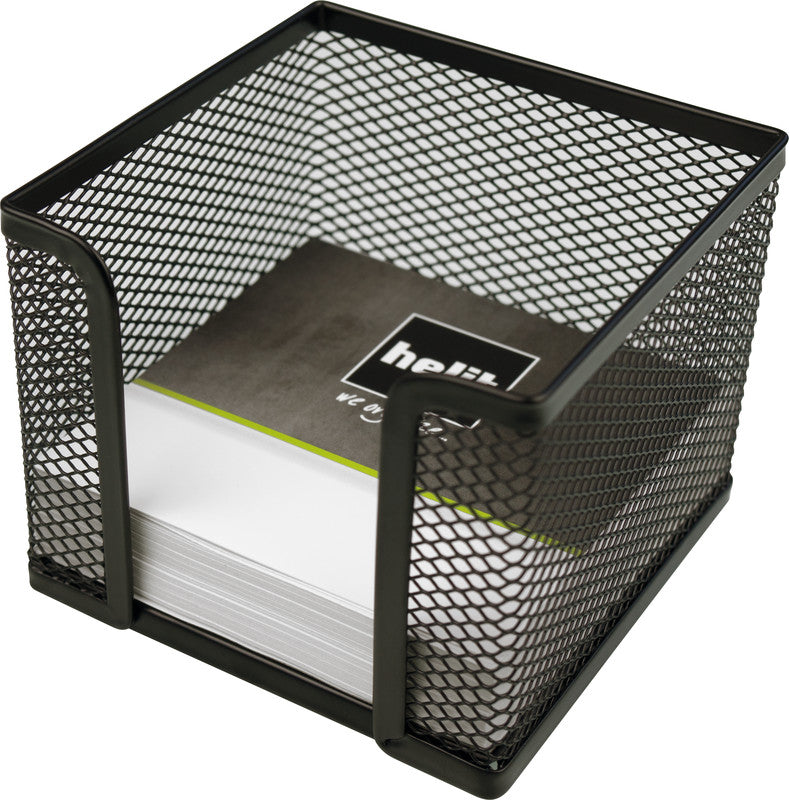 Helit Stiftschlaufe – Stahl, schwarz, 100 × 80 mm