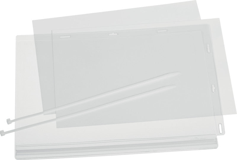Durable Plakattasche – 210 × 297 mm, transparent, wiederverwendbar, 5er-Pack