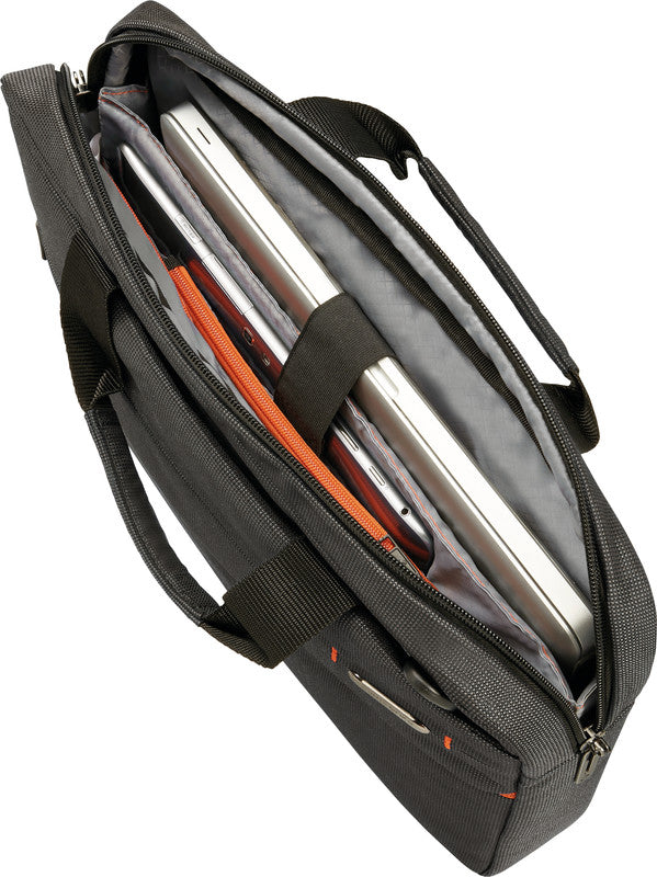 Samsonite Network 3 Notebook-Tasche – für Notebooks bis 14,1", 10 l, Aufsteckfunktion, Polyester, schwarz