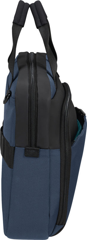 Samsonite Notebook-Tasche – für Notebooks bis 15,6", 12,5 l, Aufsteckfunktion, recyceltes PET (rPET), blau