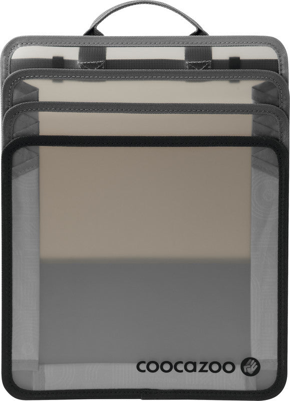 Coocazoo Sammelmappe, Kunststoff, schwarz, 25,5 × 33 cm