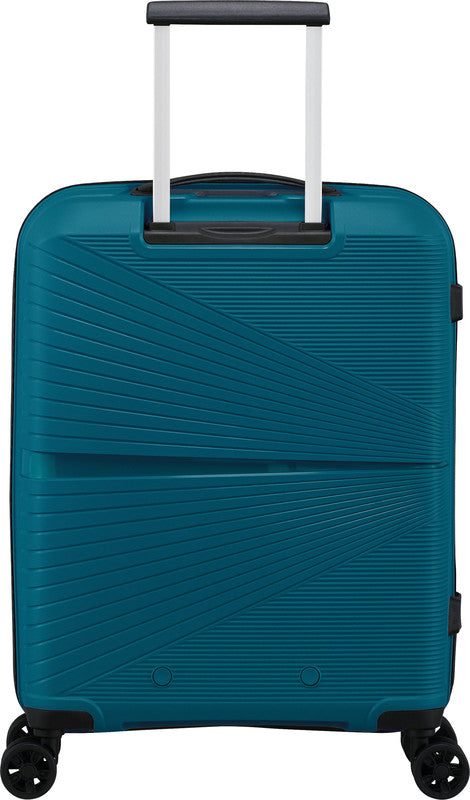 American Tourister Handgepäck-Trolley – 33,5 l, Hartschale, 4 Doppelrollen, mit TSA, Petrol, 40 × 50 × 20 cm
