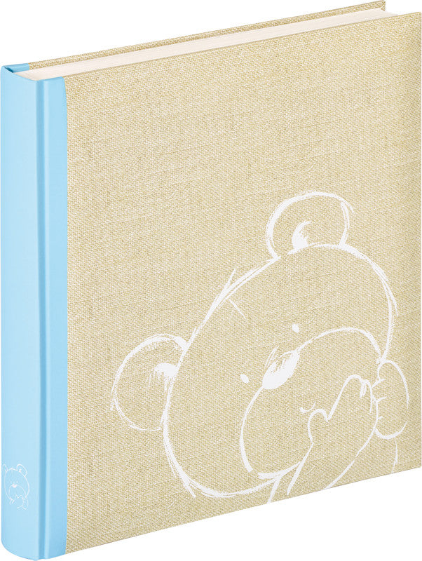 Walther Design Walther Fotoalbum Dreamtime – für 280 × 305 mm, blau, illustrierter Vorspann, Karton